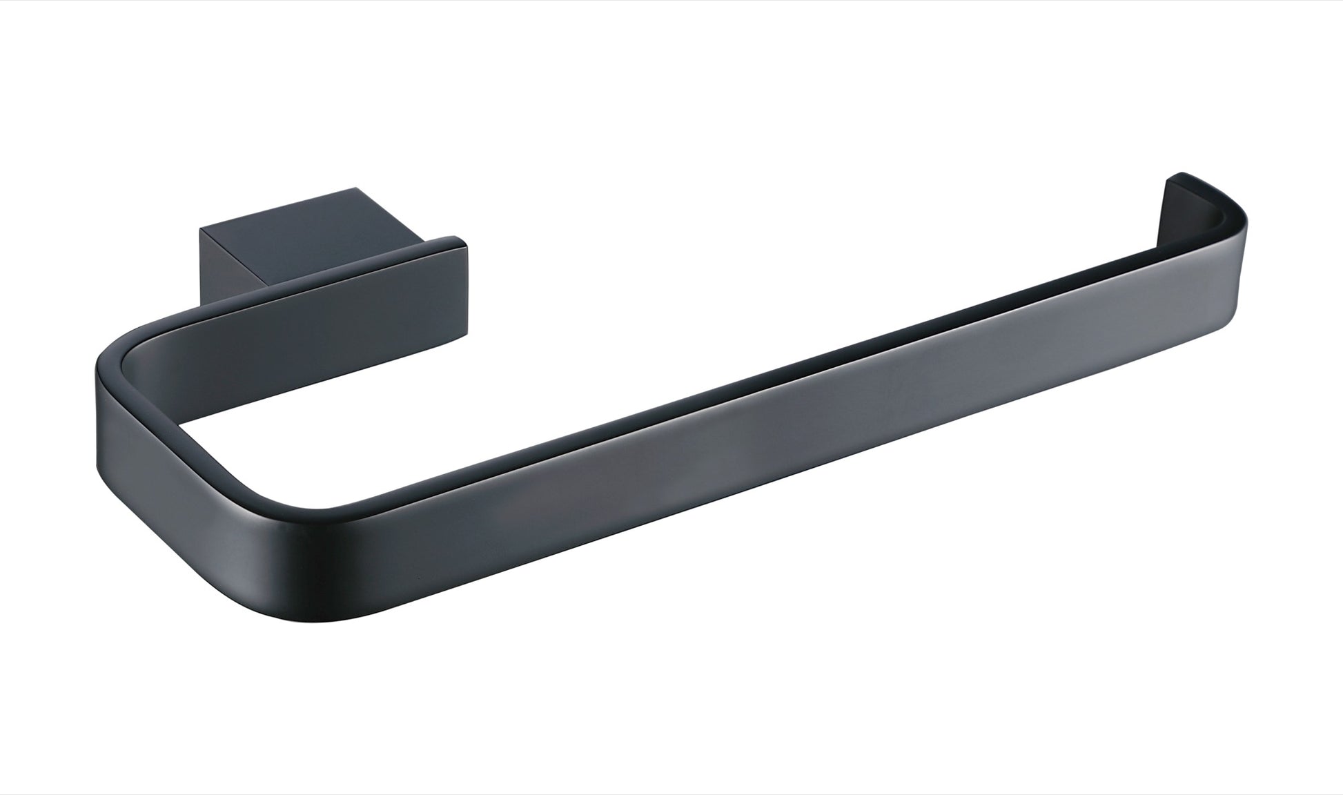 Denby Towel ring - Matt Black (RA8115)