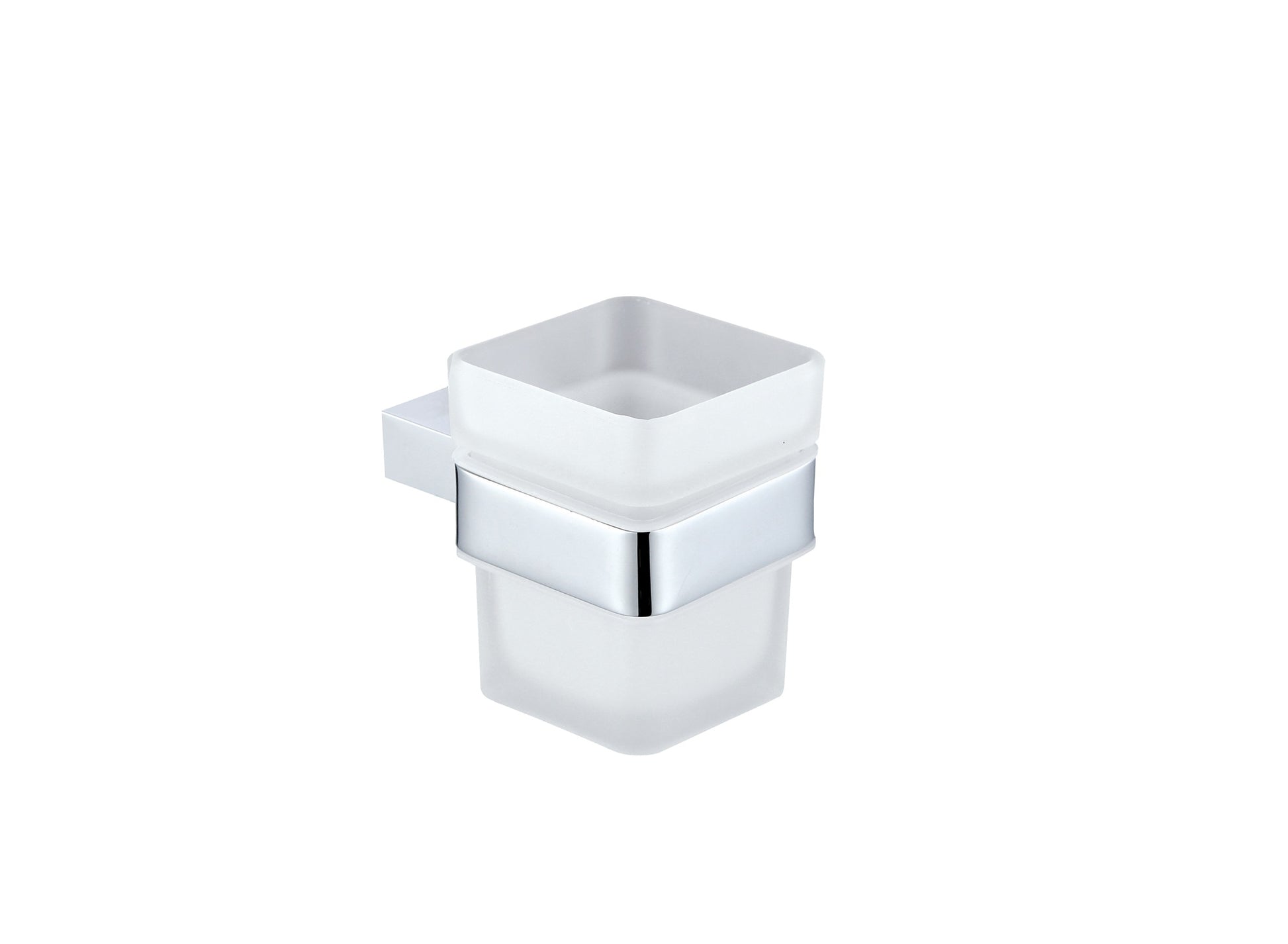 Denby Tumbler holder & cup - Chrome (RA8122)