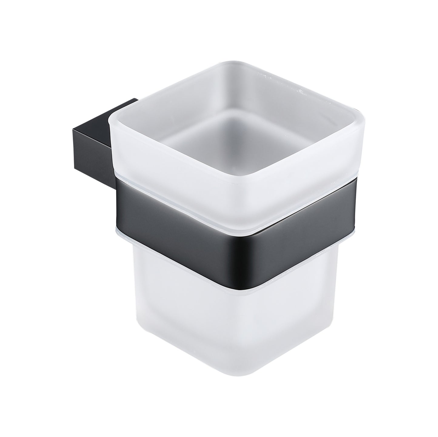 Denby Tumber holder & cup - Matt Black (RA8127)