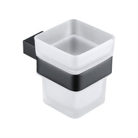 Denby Tumber holder & cup - Matt Black (RA8127)