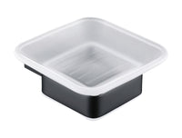 Denby Soap dish & holder - Matt Black (RA8133)