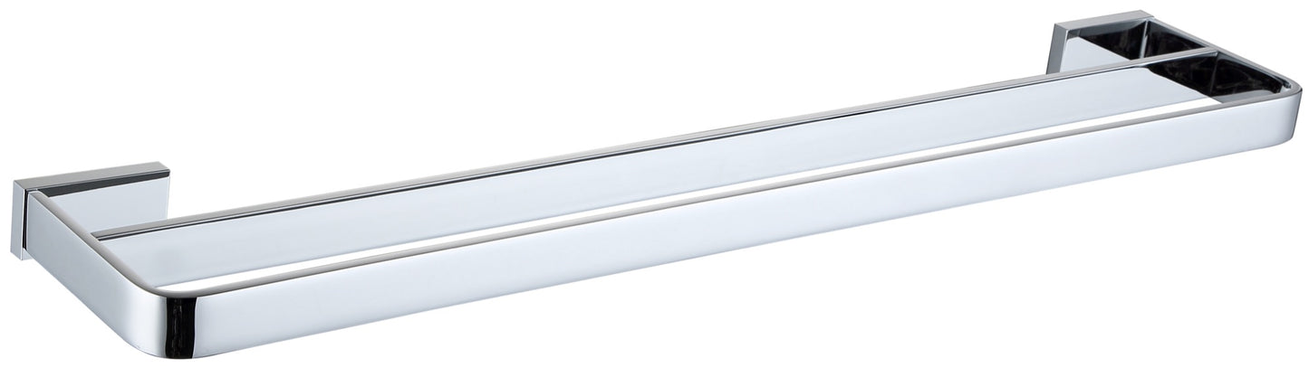 Denby Double towel bar - Chrome (RA8146)