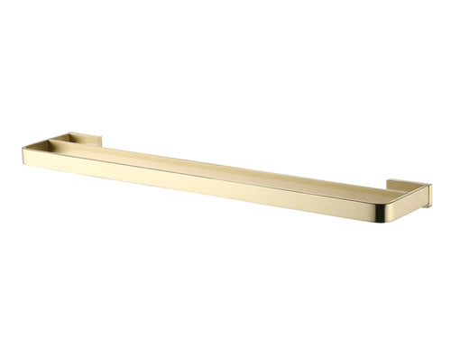 Denby Double towel bar - Brushed Brass (RA8147)