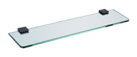 Denby Glass shelf - Matt Black (RA8152)