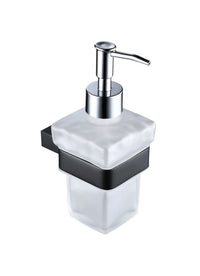 Denby Soap dispenser and holder - Matt Black (RA8154)