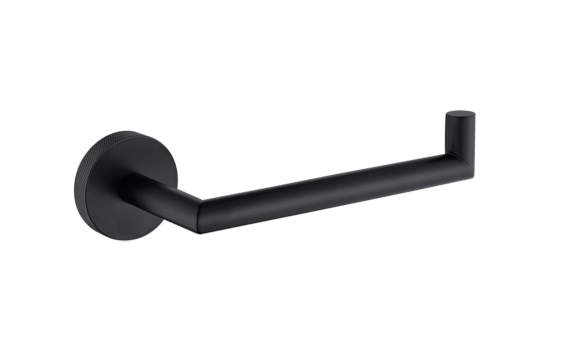 Galby Toilet roll holder - Matt Black (RA8165)