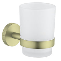 Galby Tumbler holder & cup - Brushed Gold (RA8169)