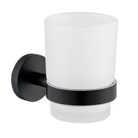 Galby Tumbler holder & cup - Matt Black (RA8171)