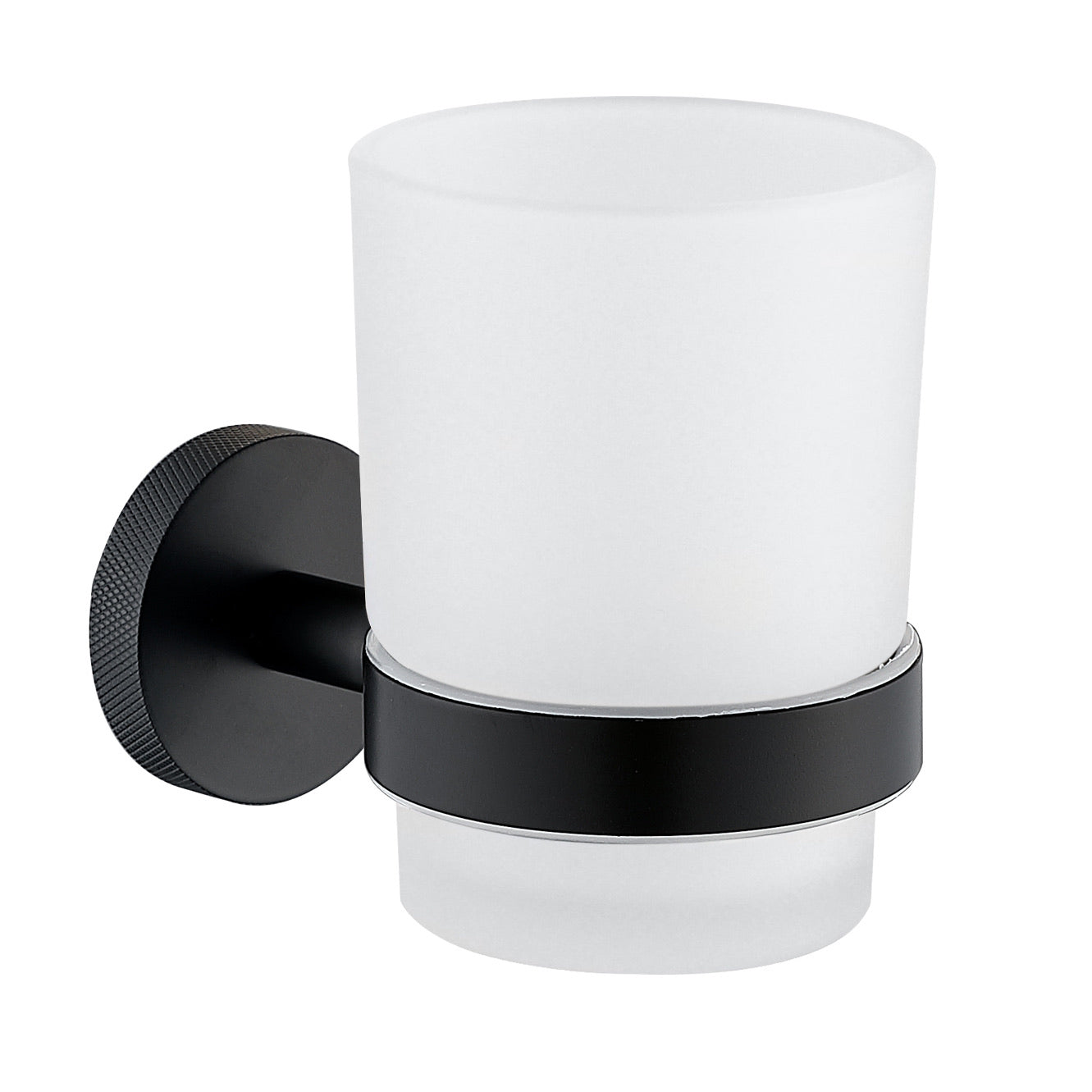 Galby Tumbler holder & cup - Matt Black (RA8171)