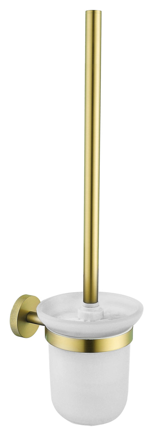Galby Toilet brush & holder - Brushed Brass (RA8173)