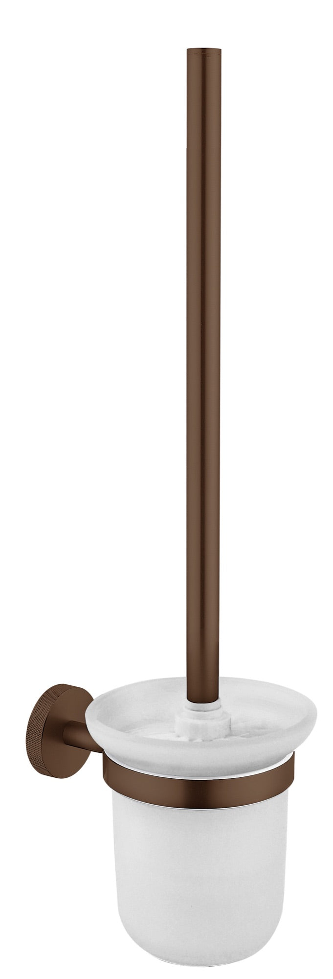 Galby Toilet brush & holder - Brushed Bronze (RA8174)
