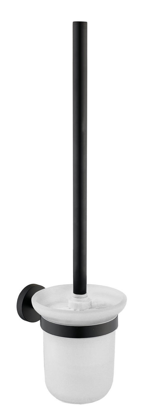 Galby Toilet brush & holder - Matt Black (RA8177)