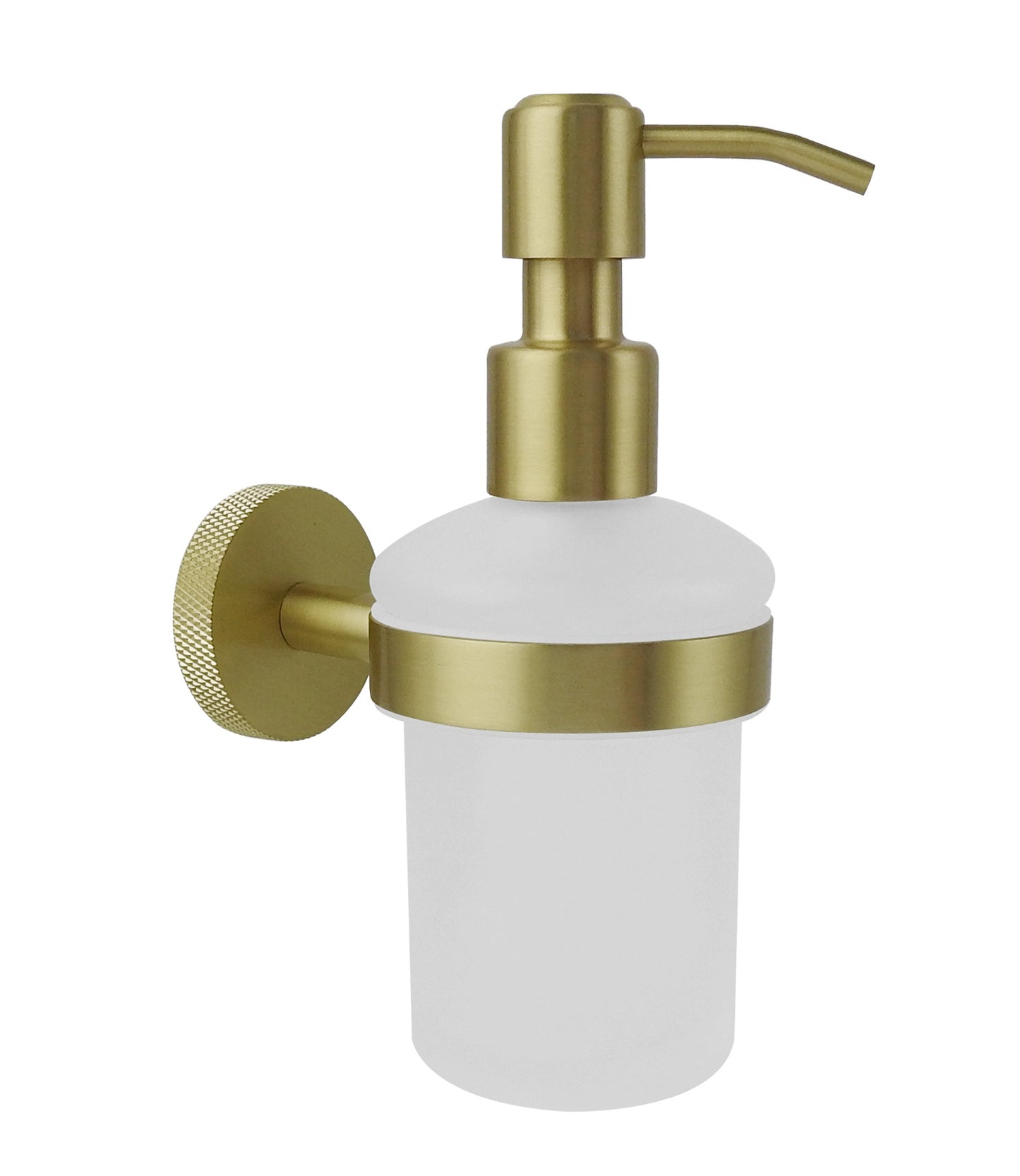 Galby Soap dispenser and holder - Brushed Gold (RA8193)