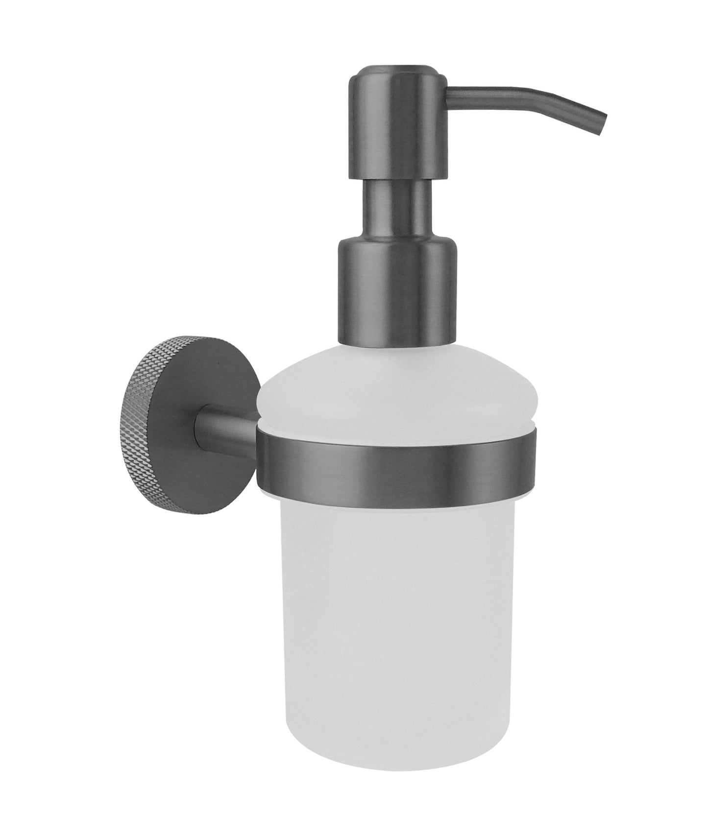 Galby Soap dispenser and holder - Gunmetal Grey (RA8194)