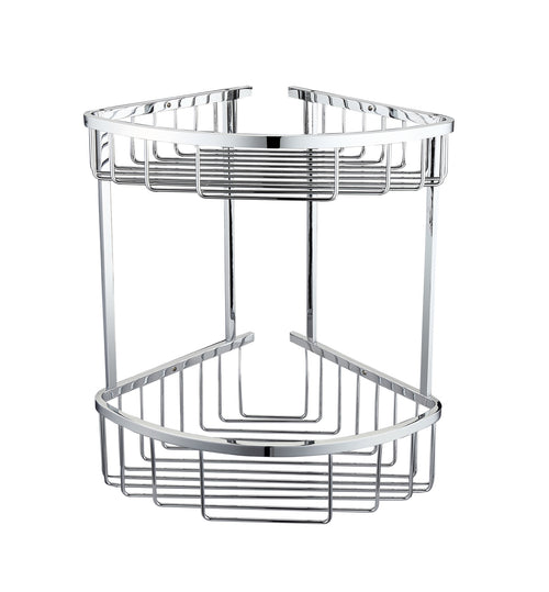 Double corner basket - Chrome (RA8202)
