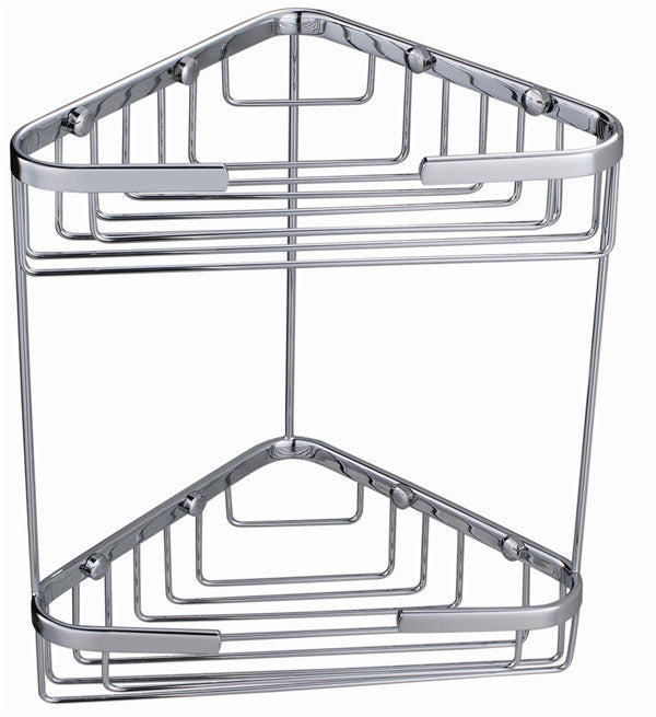 Double corner basket - Chrome (RA8208)