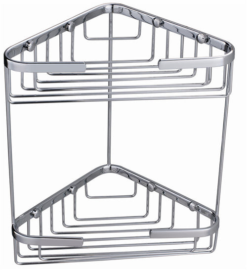 Double corner basket - Chrome (RA8208)