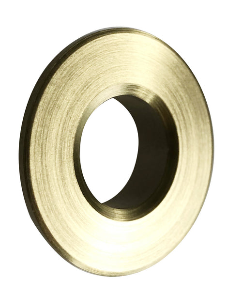 Brushed Brass Overflow Stopper - Chrome (RA8214)