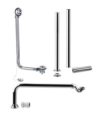 Roll Top Bath Pack - Chrome (RA8220)