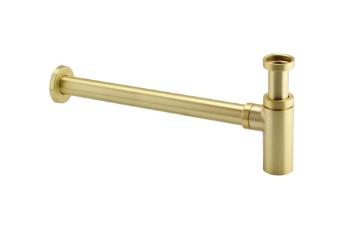 Minimalist Bottle Trap - Brushed Brass (RA8225)