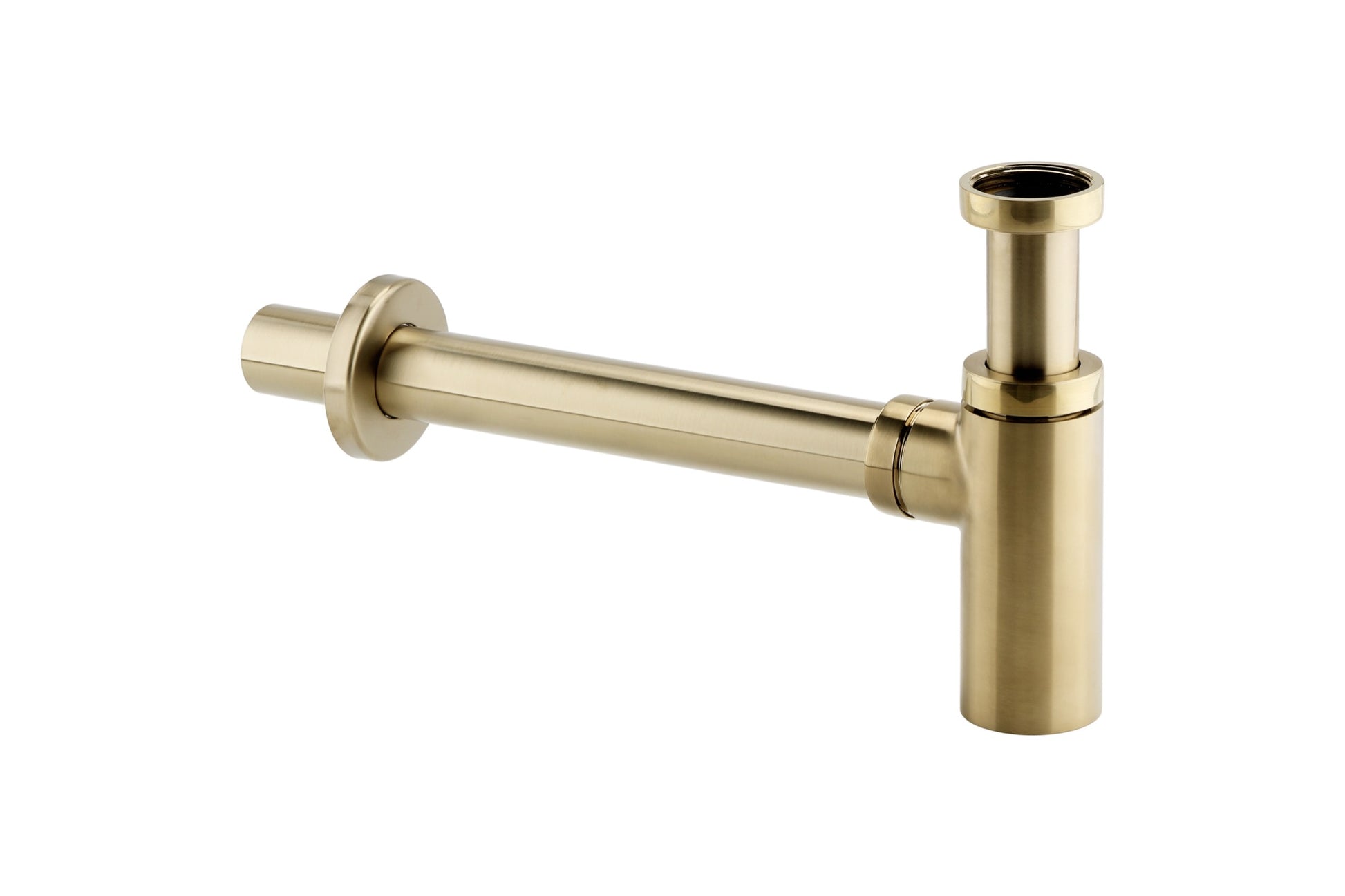 Brushed Gold Round Bottle Trap - Brushed Gold (RA8227)
