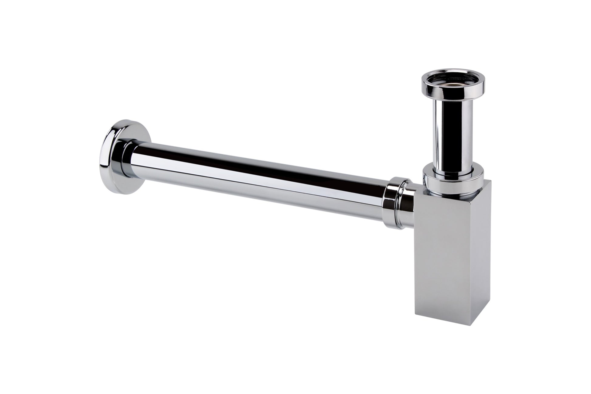 Square Bottle Trap - Chrome (RA8230)