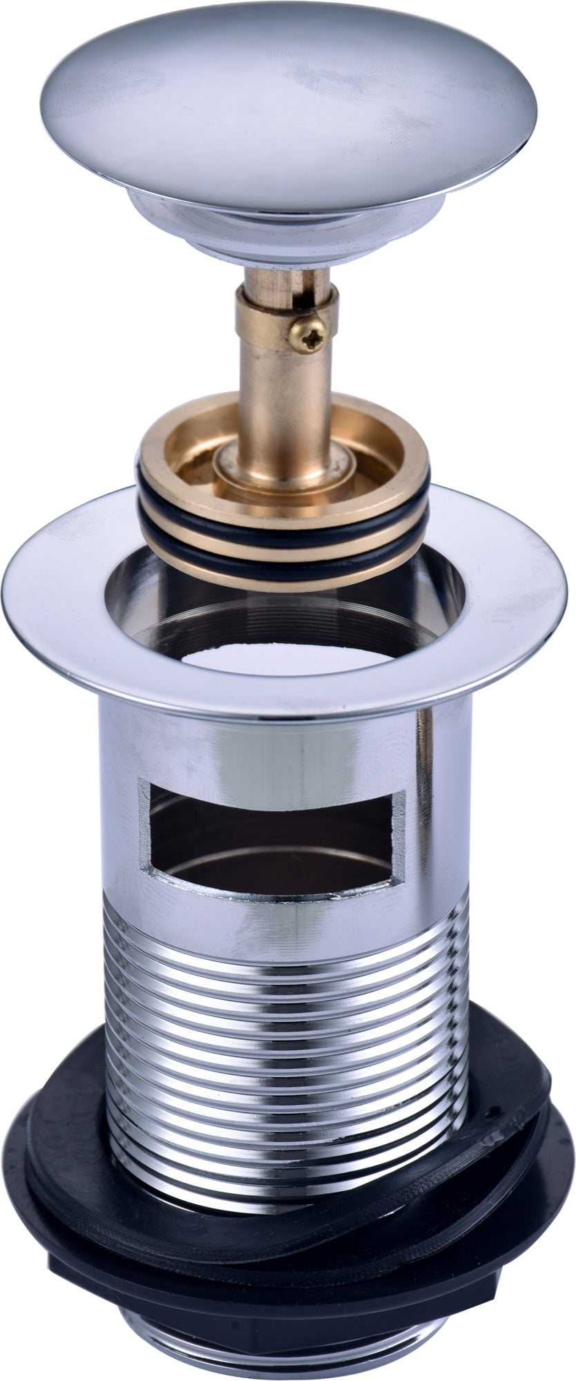 Slotted Easy Clean Sprung Basin - Chrome (RA8242)