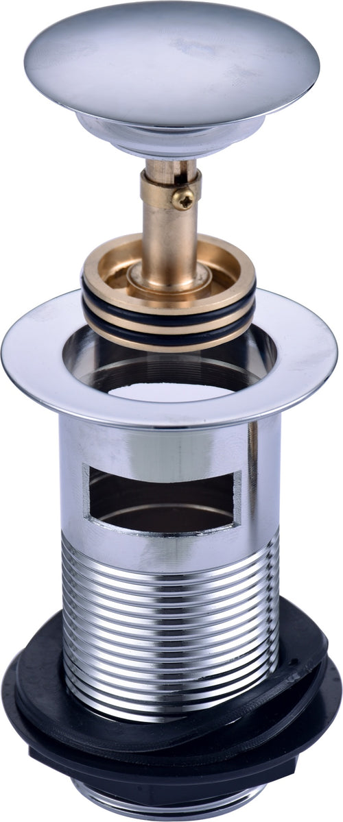 Slotted Easy Clean Sprung Basin - Chrome (RA8242)