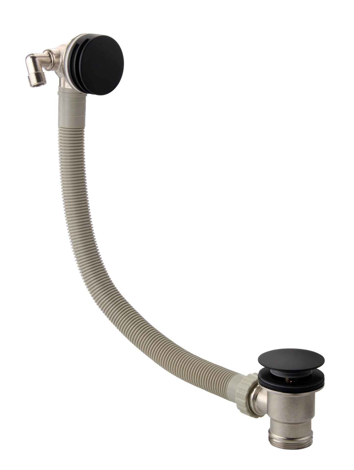 Bath Filler With Control Valve - Matt Black (RA8251)
