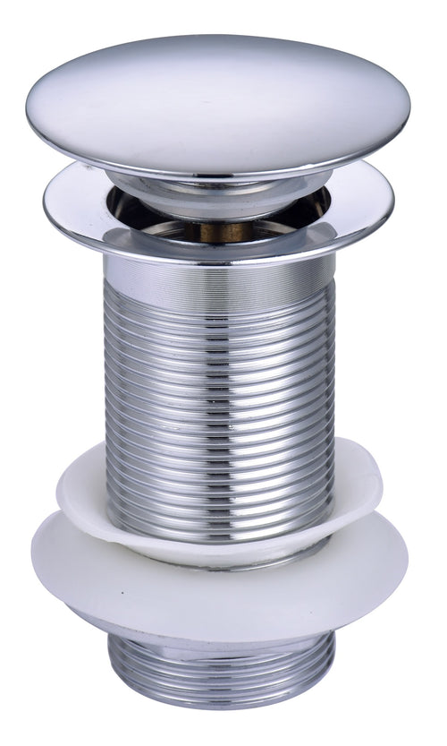 Unslotted Sprung Basin Waste - Chrome (RA8258)
