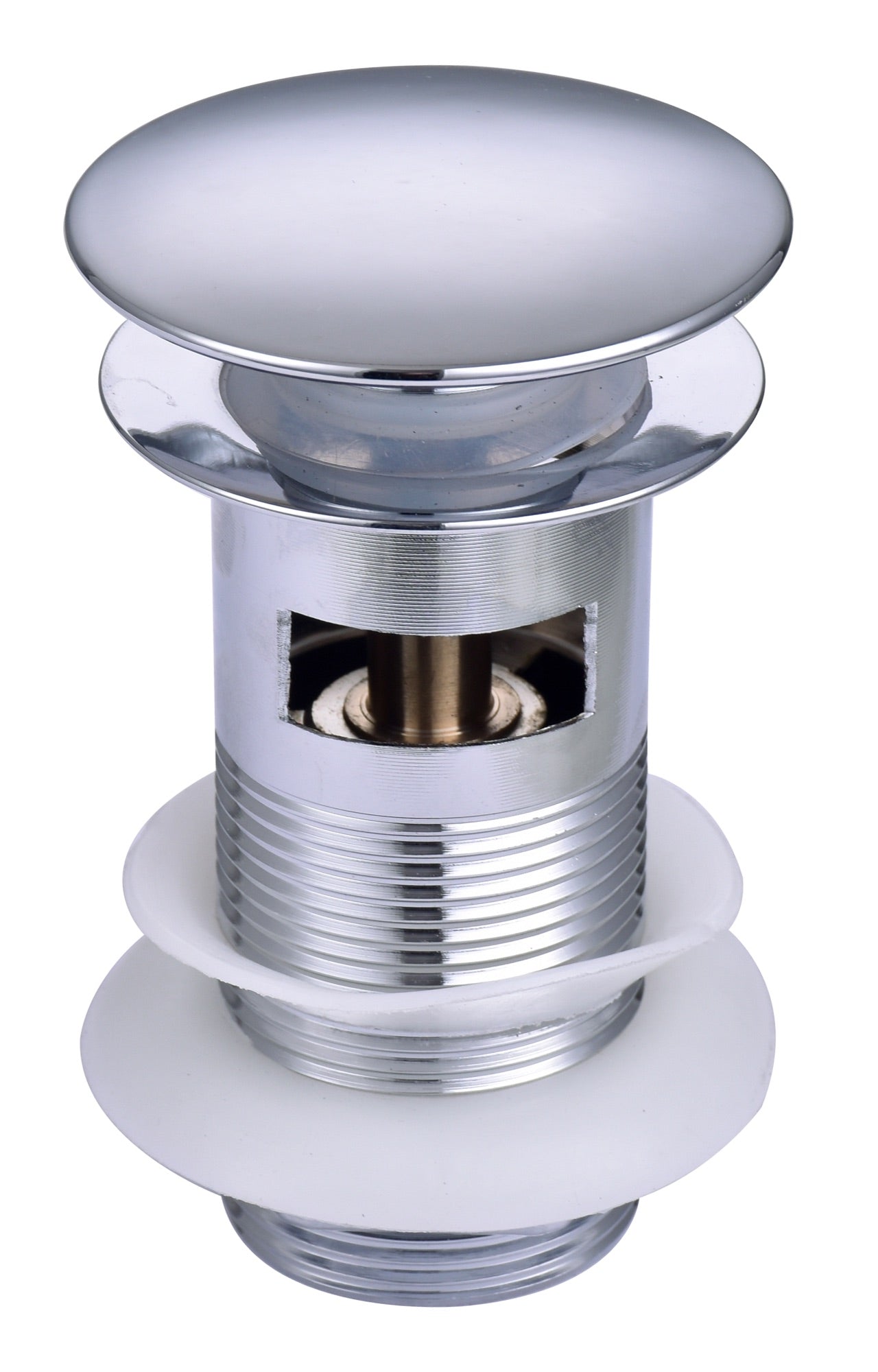 Slotted Sprung Basin Waste - Chrome (RA8262)