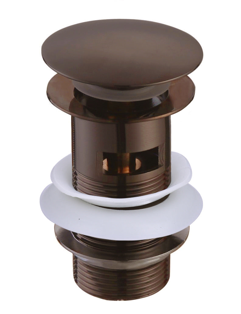 Slotted Sprung Basin Waste - Brushed Bronze (RA8264)