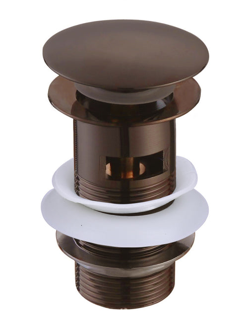 Slotted Sprung Basin Waste - Brushed Bronze (RA8264)