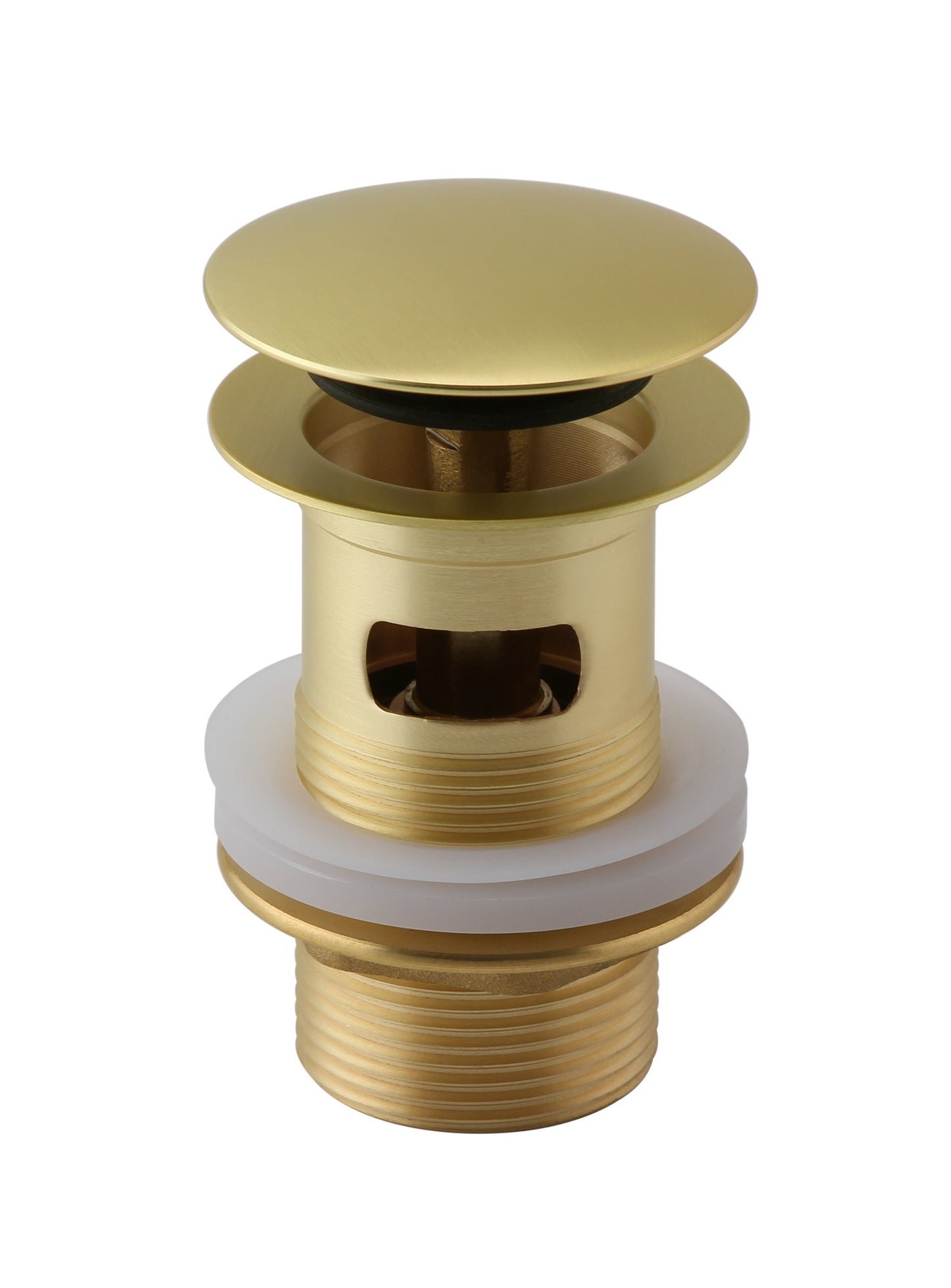Slotted Sprung Basin Waste - Brushed Gold (RA8265)