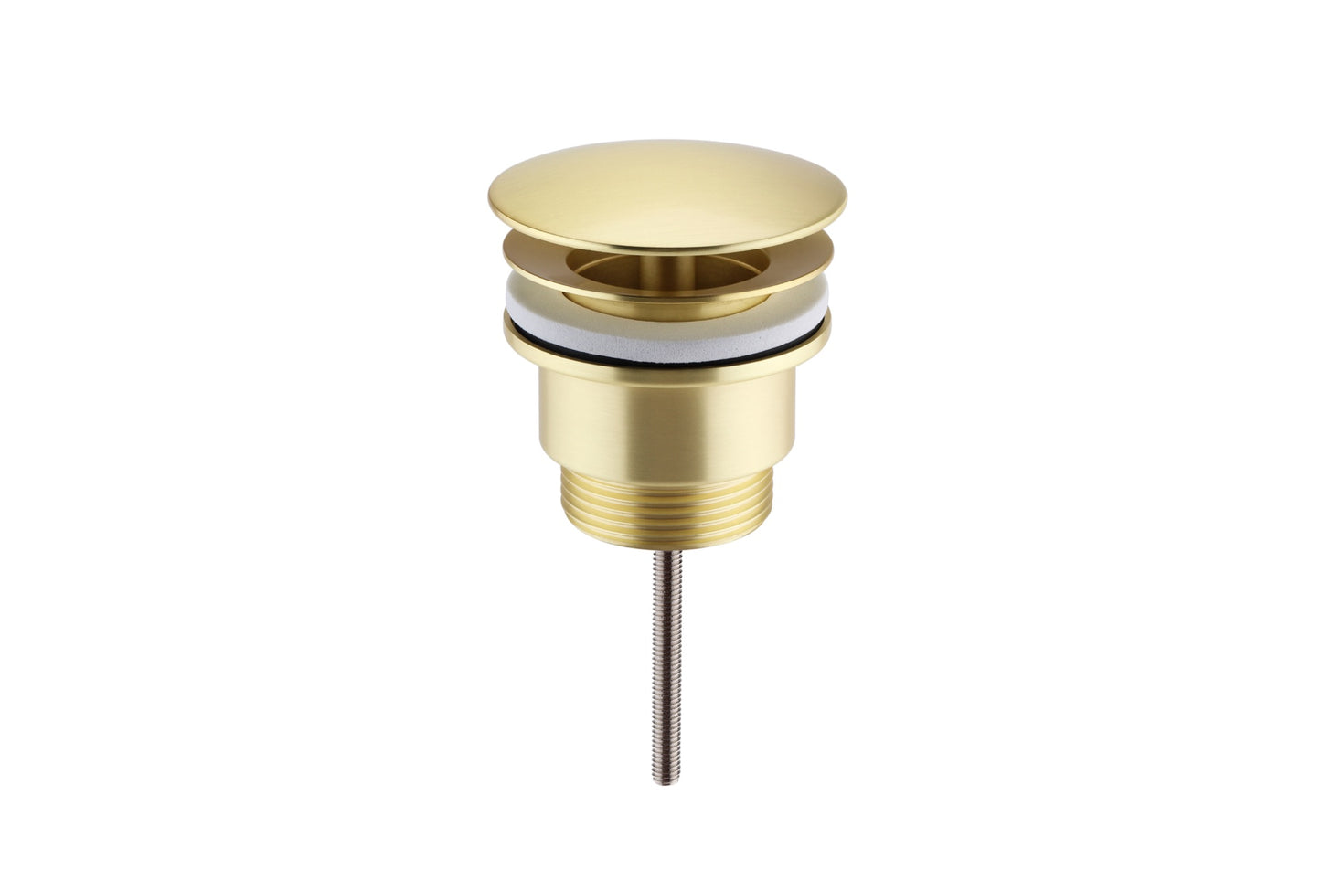 Free Flow Basin Waste CP Large Cap - Brushed Brass (RA8282)
