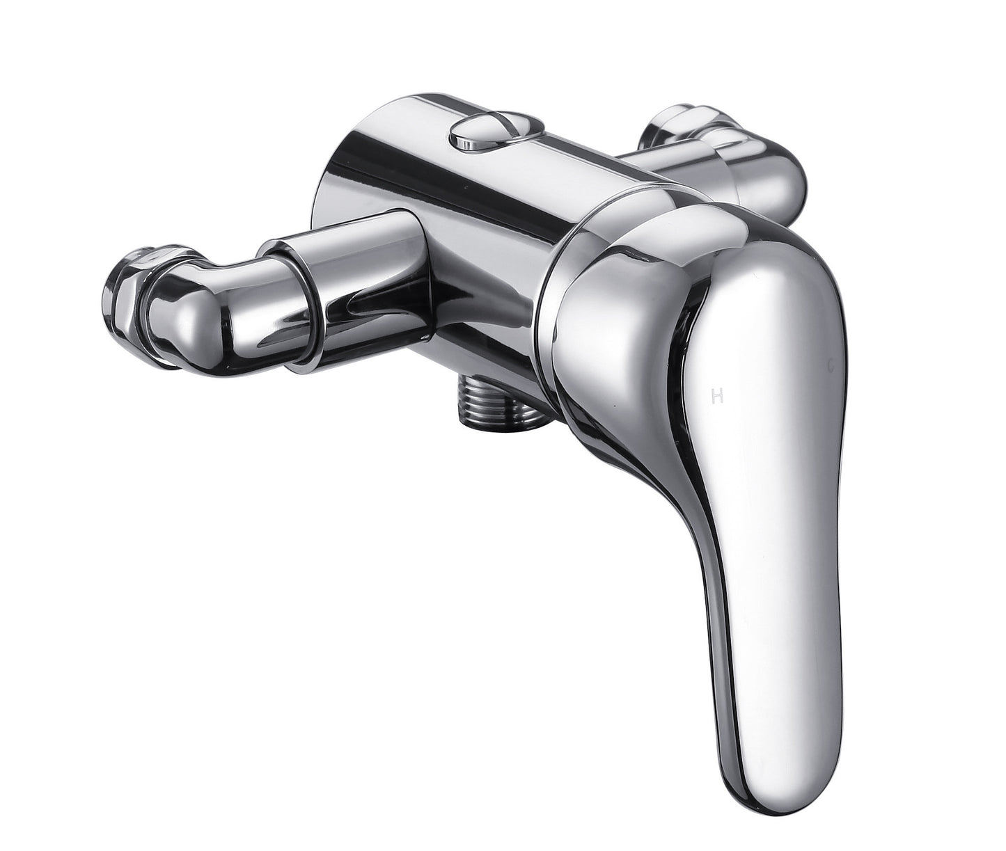 Tenor single lever manual shower mixer valve - chrome (SH7002)