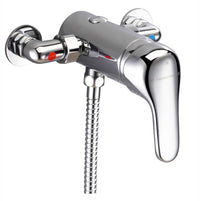 Tenor single lever manual shower mixer valve - chrome (SH7003)