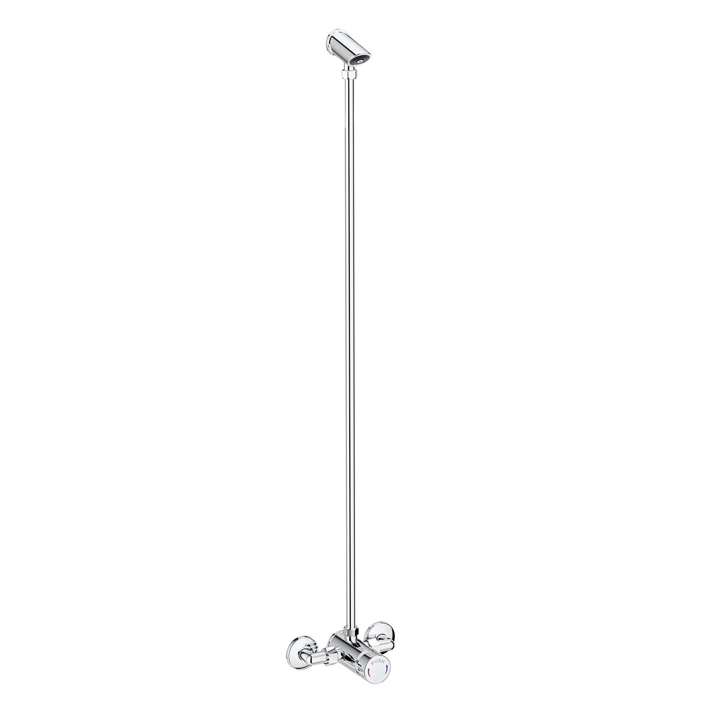Tenor exposed non concussive shower mixer - chrome (SH7004)