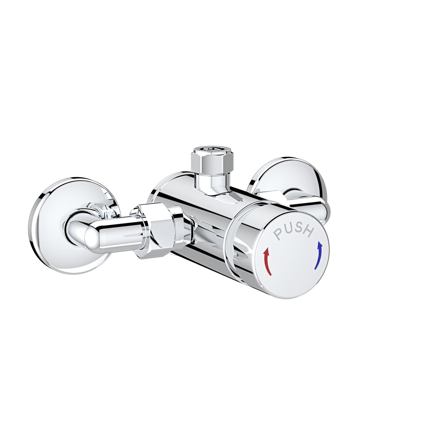 Tenor exposed non concussive shower mixer - chrome (SH7007)
