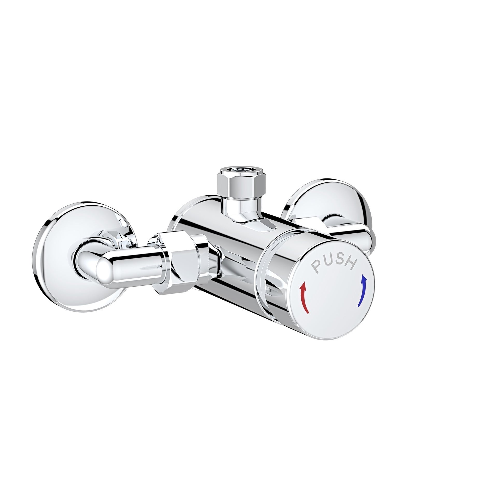 Tenor exposed non concussive shower mixer - chrome (SH7007)