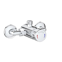 Tenor exposed non concussive shower mixer - chrome (SH7007)