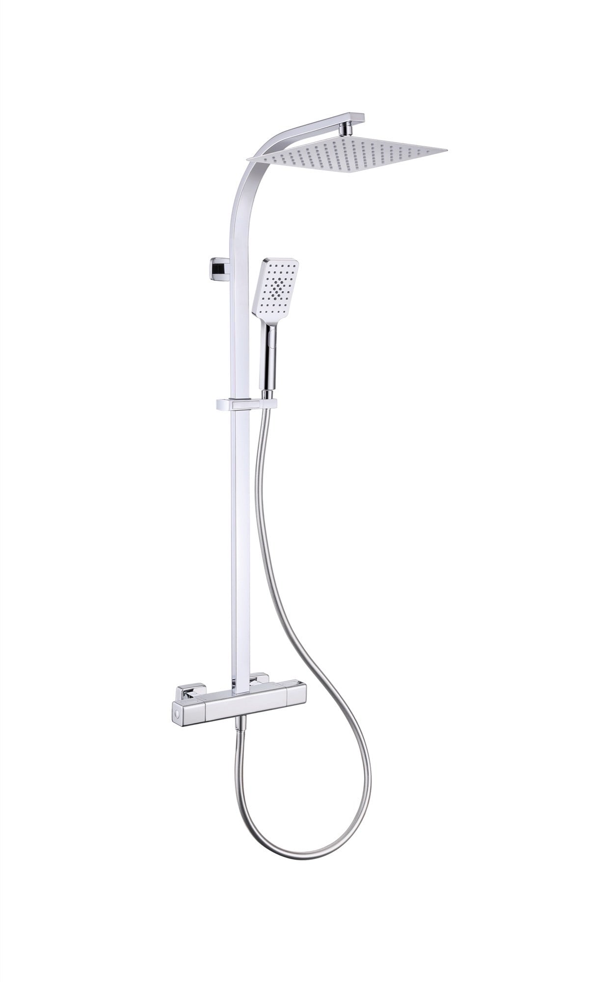 Rydal cool touch thermostatic shower mixer - chrome (SH7074)