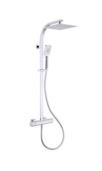 Rydal cool touch thermostatic shower mixer - chrome (SH7074)