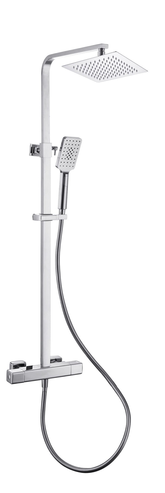 Rydal cool touch thermostatic shower mixer - chrome (SH7075)