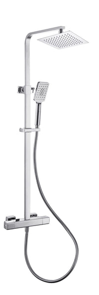 Rydal cool touch thermostatic shower mixer - chrome (SH7075)