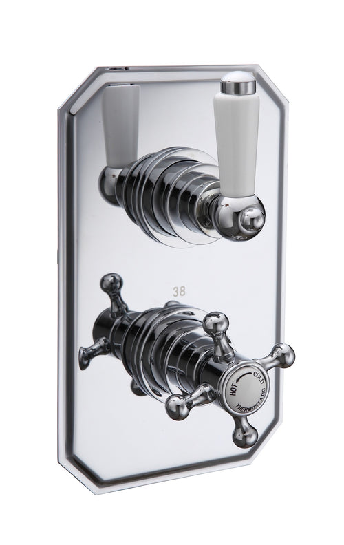 Wenlock 1 way concealed thermostatic shower - chrome (SH7078)