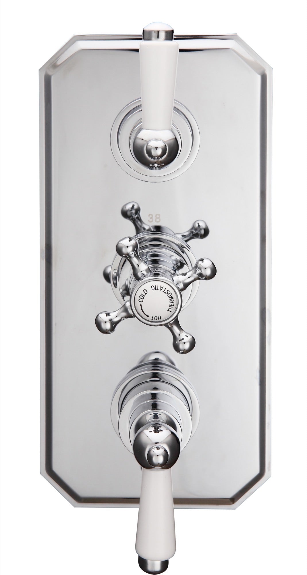 Wenlock 2 way concealed thermostatic shower - chrome (SH7079)