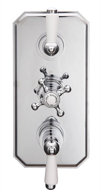 Wenlock 2 way concealed thermostatic shower - chrome (SH7079)