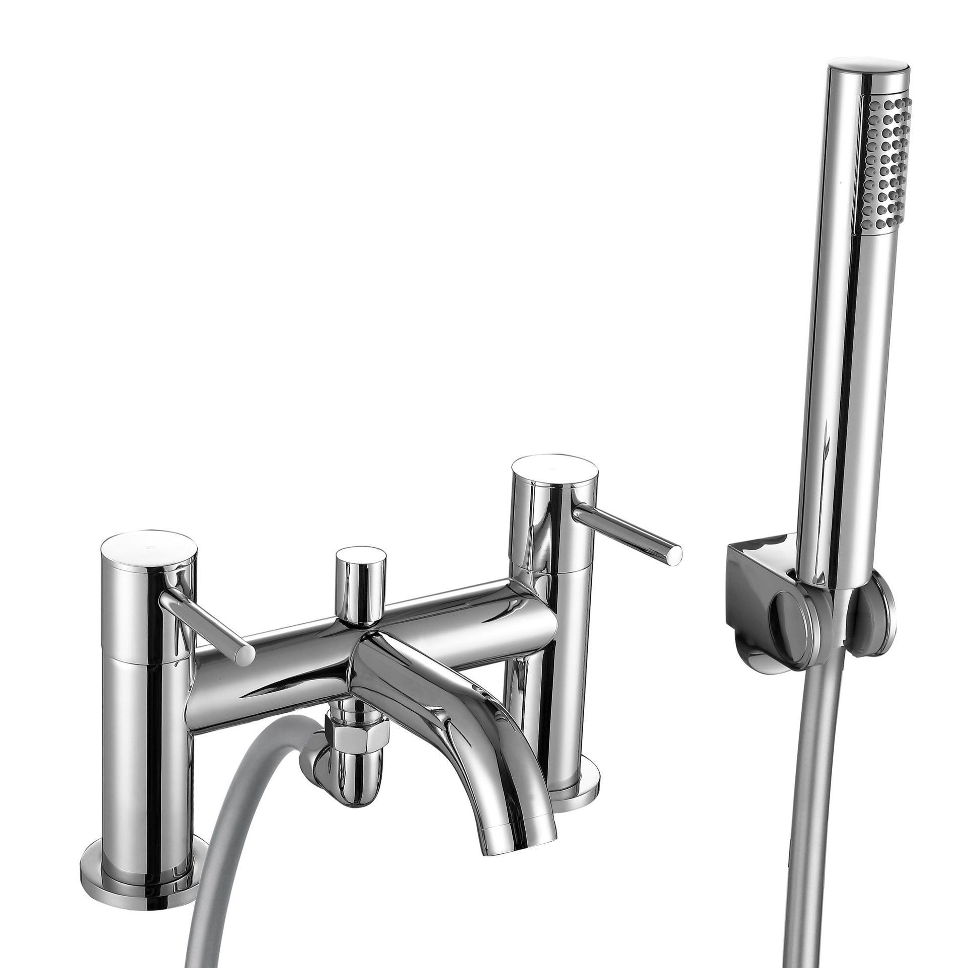 Cawood Deck mounted bath shower mixer - Chrome (SH8004)