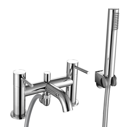 Cawood Deck mounted bath shower mixer - Chrome (SH8004)